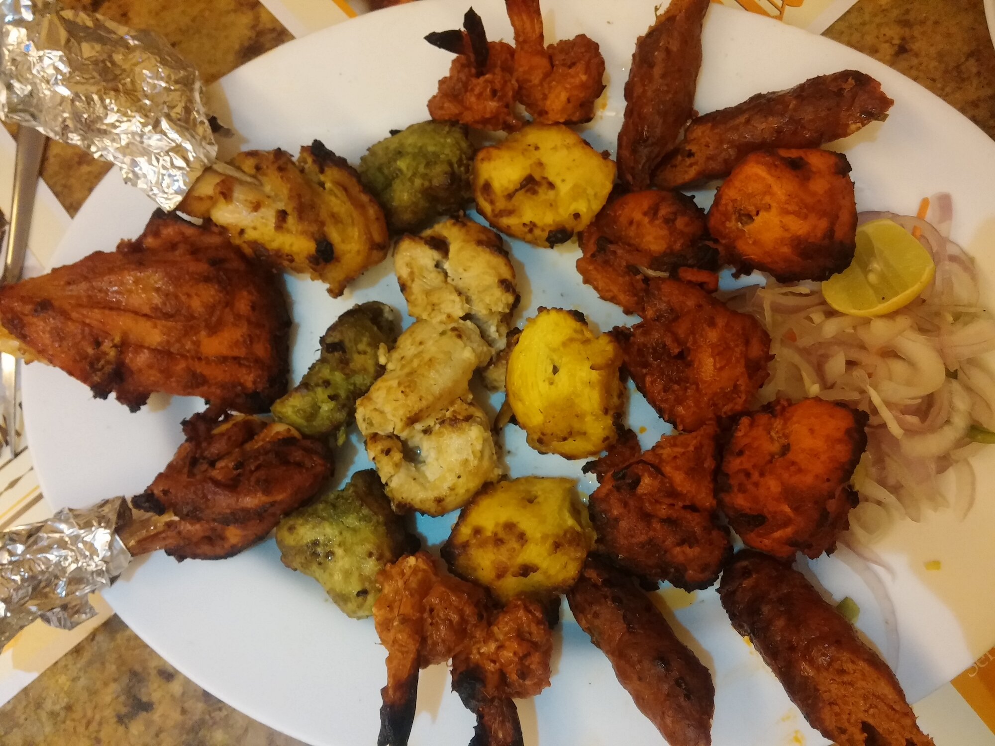 tandoori platter